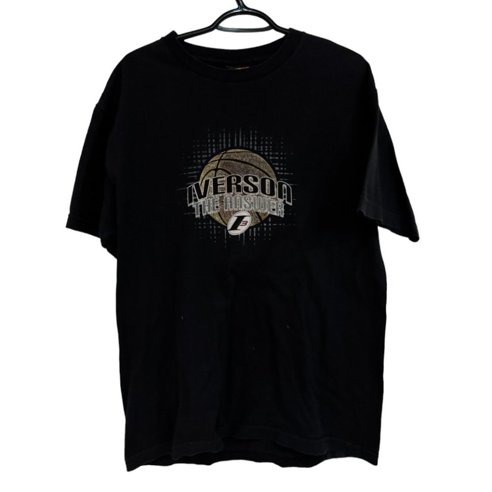 Iverson The Answer Reebok Vintage T-Shirt Size L